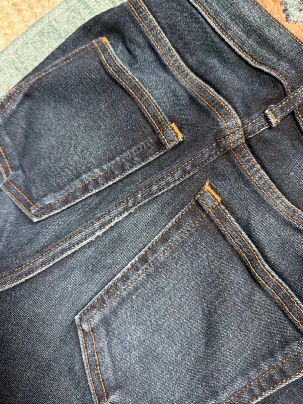 Everlane Dark Blue Women's Skinny Jeans - Picture 4 of 7